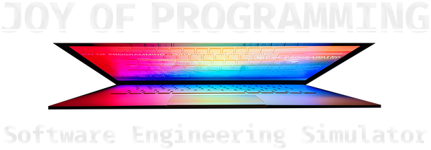 Логотип JOY OF PROGRAMMING - Software Engineering Simulator