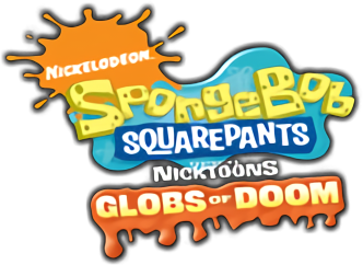 Логотип SpongeBob SquarePants featuring Nicktoons: Globs of Doom