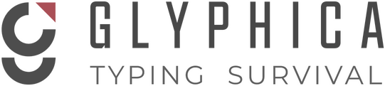 Логотип Glyphica: Typing Survival
