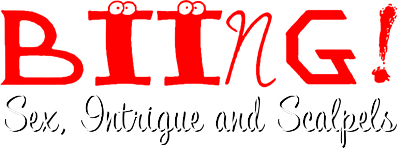 Логотип Biing!: Sex, Intrigue and Scalpels