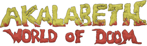 Логотип Akalabeth: World of Doom