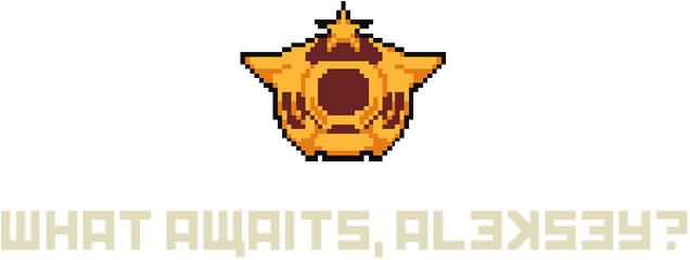 Логотип What Awaits, Aleksey?