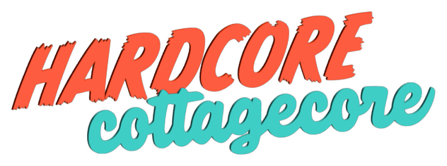 Логотип Hardcore Cottagecore