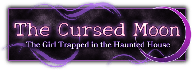 Логотип The Cursed Moon ~The Girl Trapped in the Haunted House~