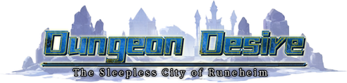 Логотип Dungeon Desire: The Sleepless City of Runeheim
