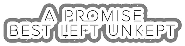 Логотип A Promise Best Left Unkept