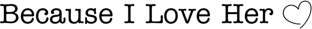 Логотип Because I Love Her