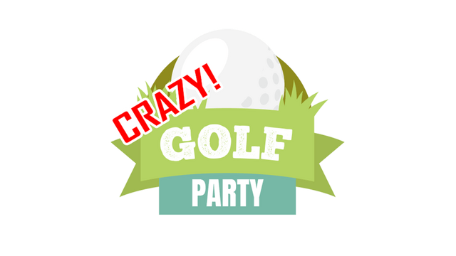 Логотип Crazy Golf Party