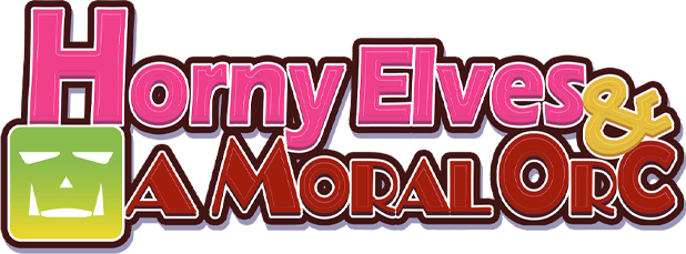 Логотип Horny Elves and a Moral Orc