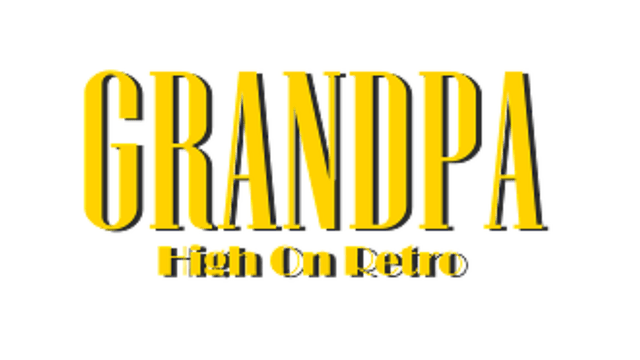 Логотип Grandpa High on Retro