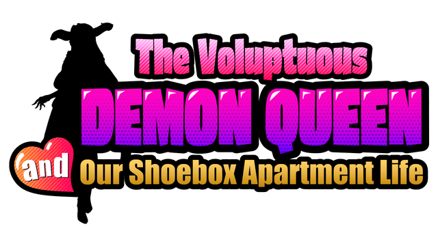 Логотип The Voluptuous DEMON QUEEN and our Shoebox Apartment Life