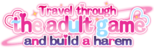 Логотип Travel through the adult game and build a harem