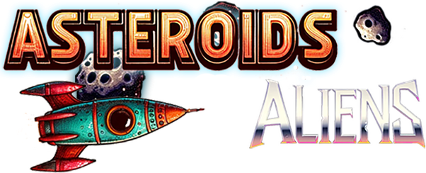 Логотип Asteroids and Aliens