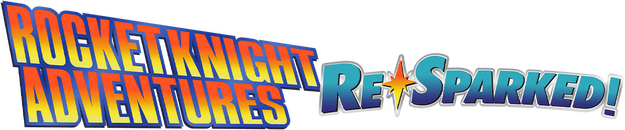 Логотип Rocket Knight Adventures: Re-Sparked Collection