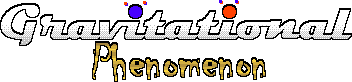 Логотип Gravitational Phenomenon