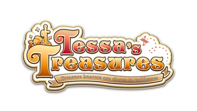 Логотип Tessa's Treasures: treasure hunters are closer to goddesses