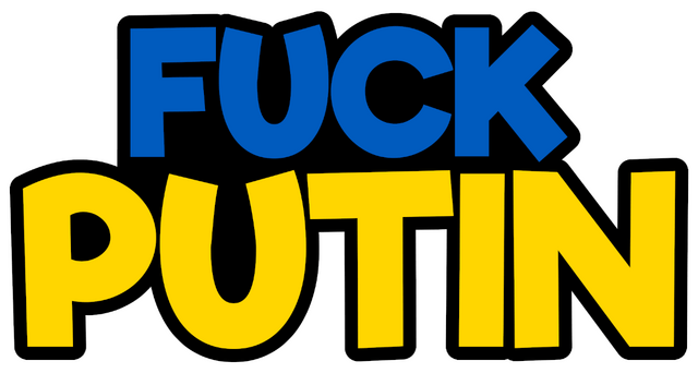 Логотип FUCK PUTIN
