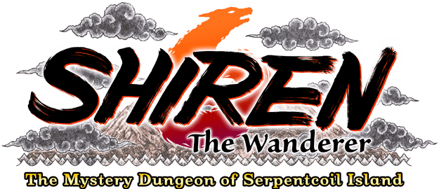 Логотип Shiren the Wanderer: The Mystery Dungeon of Serpentcoil Island