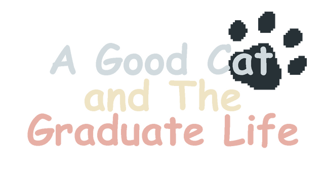 Логотип A Good Cat and The Graduate Life