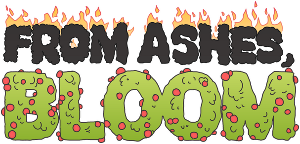 Логотип FROM ASHES, BLOOM