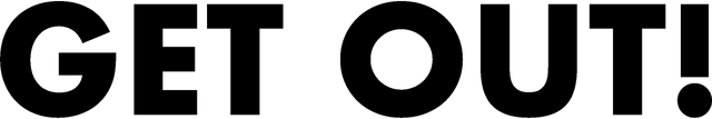Логотип GET OUT!