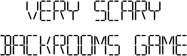 Логотип Very Scary Backrooms Game