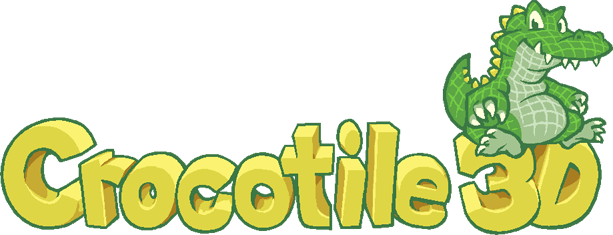 Логотип Crocotile 3D