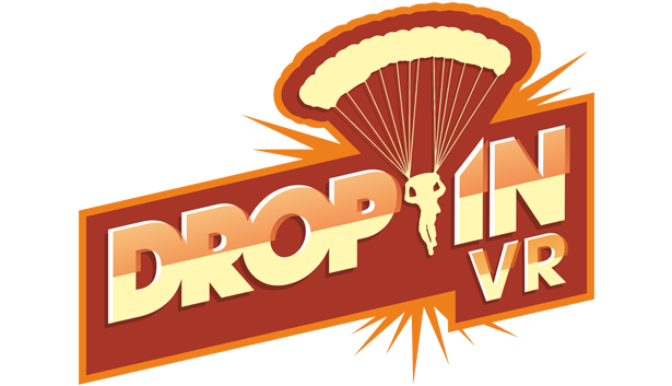 Логотип Drop In - VR F2P