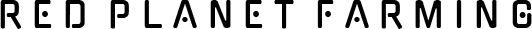 Логотип Red Planet Farming