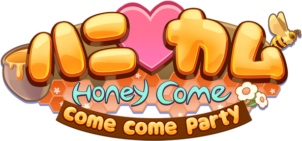 Логотип HoneyCome come come party