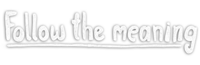 Логотип Follow the meaning