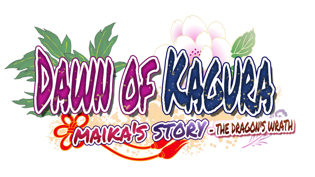 Логотип Dawn of Kagura: Maika's Story - The Dragon's Wrath