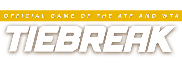 Логотип TIEBREAK: Official game of the ATP and WTA