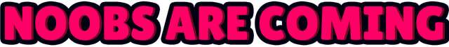 Логотип Noobs Are Coming