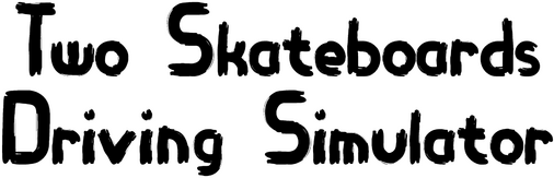 Логотип Two Skateboards Driving Simulator