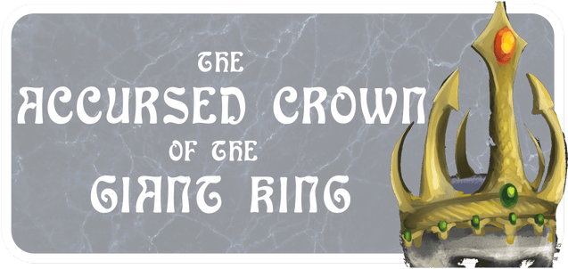 Логотип The Accursed Crown of the Giant King