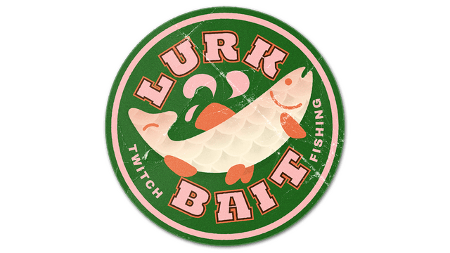 Логотип LurkBait Twitch Fishing