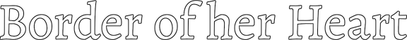 Логотип Border of her Heart