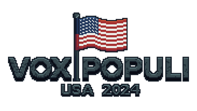 Логотип Vox Populi: USA 2024
