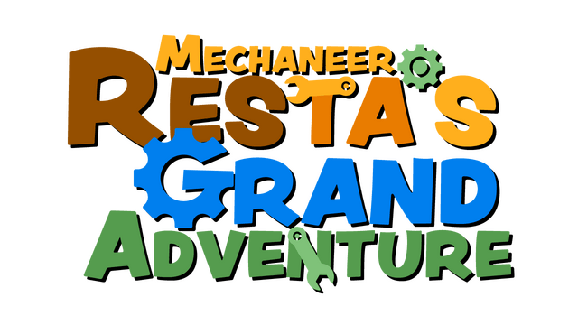 Логотип Mechaneer Resta's Grand Adventure