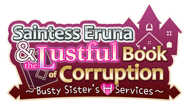 Логотип Saintess Eruna and the Lustful Book of Corruption ~Busty Sister's H Services~