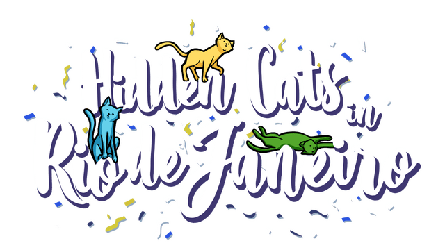 Логотип Hidden Cats in Rio de Janeiro
