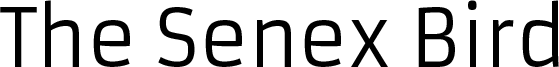 Логотип The Senex Bird