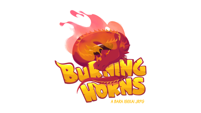 Логотип Burning Horns: A Bara Isekai JRPG