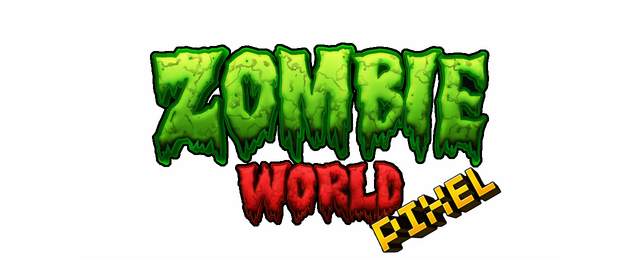 Логотип Zombie World Pixel