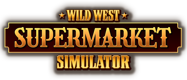 Логотип Wild West Supermarket Simulator