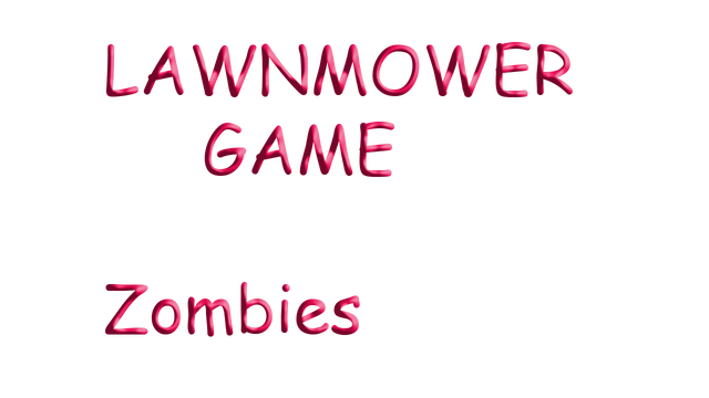 Логотип Lawnmower Game: Zombies