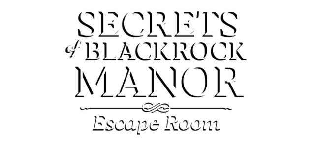 Логотип Secrets of Blackrock Manor - Escape Room