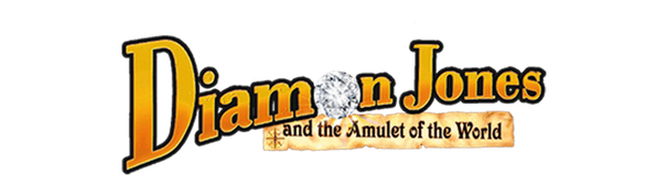 Логотип Diamon Jones and the Amulet of the World