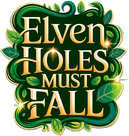 Логотип Elven Holes Must Fall